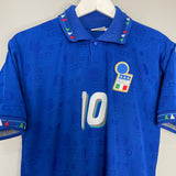 1994 ITALY BAGGIO #10 HOME SHIRT (L) DIADORA