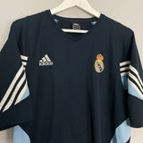 2003/04 REAL MADRID TRAINING SHIRT (L) ADIDAS