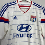 2014/15 LYON HOME SHIRT (L) ADIDAS