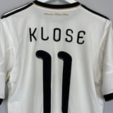 2010/11 GERMANY KLOSE #11 HOME SHIRT (M) ADIDAS