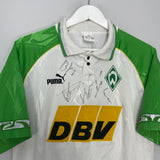 1995/96 WERDER BREMEN *SIGNED* HOME SHIRT (M) PUMA