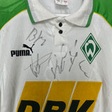 1995/96 WERDER BREMEN *SIGNED* HOME SHIRT (M) PUMA