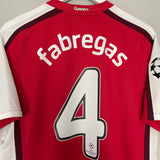 2008/10 ARSENAL FABREGAS #4 C/L HOME SHIRT (M) NIKE