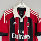 2012/13 AC MILAN ROBINHO #7 HOME SHIRT (L) ADIDAS