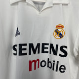 2002/03 REAL MADRID ZIDANE #5 *CENTENARY* HOME SHIRT (M) ADIDAS