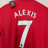 2018/19 MANCHESTER UNITED ALEXIS #7 *BNWT* HOME SHIRT (L) ADIDAS