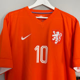 2014/15 NETHERLANDS SNEIJDER #10 *BNWT* HOME SHIRT (XL) NIKE