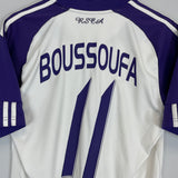 2010/11 ANDERLECHT BOUSSOUFA #11 HOME SHIRT (M) ADIDAS