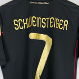 2010/11 GERMANY SCHWEINSTEIGER #7 AWAY SHIRT (M) ADIDAS