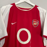 2002/04 ARSENAL HENRY #14 HOME SHIRT (M) NIKE