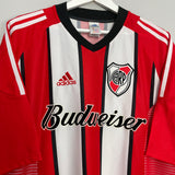 2002/04 RIVER PLATE D'ALLESANDRO #10 HOME SHIRT (XL) ADIDAS