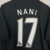 2009/10 MANCHESTER UNITED NANI #17 AWAY SHIRT (XL) NIKE