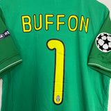 2009/10 JUVENTUS BUFFON #1 C/L GK SHIRT (M) NIKE