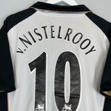 2001/02 MANCHESTER UNITED V.NISTELROOY #10 AWAY/THIRD SHIRT (L) UMBRO