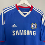 2010/11 CHELSEA DROGBA #11 HOME SHIRT (L) ADIDAS