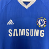 2010/11 CHELSEA DROGBA #11 HOME SHIRT (L) ADIDAS