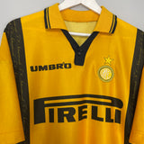 1996/97 INTER MILAN RONALDO #10 THIRD SHIRT (XL) UMBRO