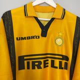 1996/97 INTER MILAN RONALDO #10 THIRD SHIRT (XL) UMBRO