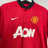 2013/14 MANCHESTER UNITED V.PERSIE #20 HOME SHIRT (L) NIKE