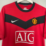 2009/10 MANCHESTER UNITED OWEN #7 HOME SHIRT (L) NIKE