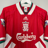 1993/95 LIVERPOOL HOME SHIRT (M) ADIDAS