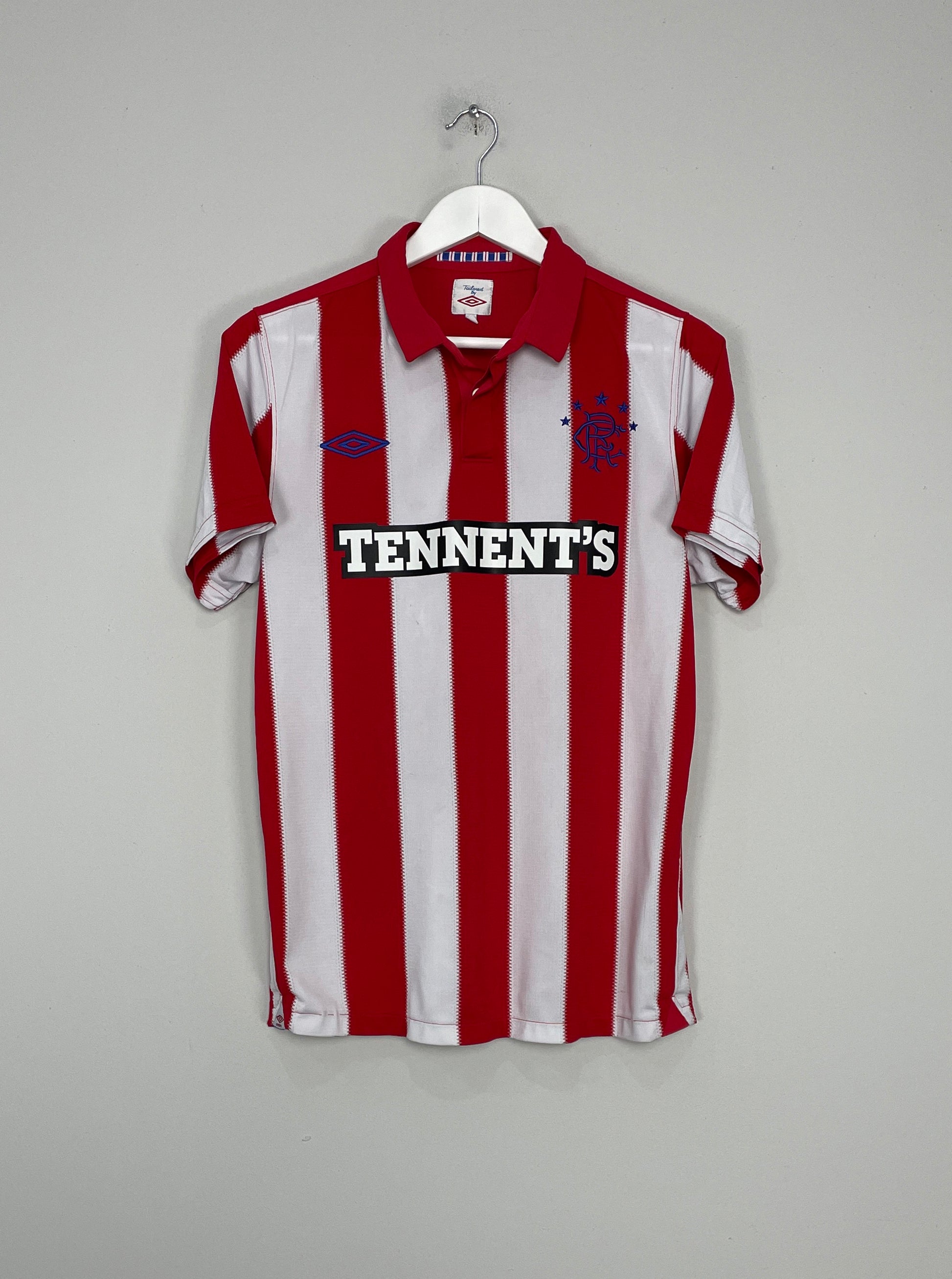 Rangers Glasgow Football Shirt Jersey Home Tennent's Umbro