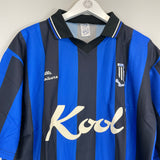 1998/99 GILLINGHAM *MINT* HOME SHIRT (L) GILLS LEISURE