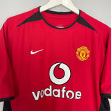 2002/04 MANCHESTER UNITED HOME SHIRT (M) NIKE