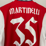 2021/22 ARSENAL MARTINELLI #35 HOME SHIRT (L) ADIDAS