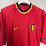 2000/02 BELGIUM HOME SHIRT (L) NIKE