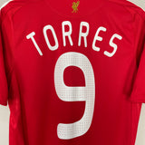 2008/10 LIVERPOOL TORRES #9 HOME SHIRT (S) ADIDAS