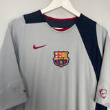 2004/05 BARCELONA TRAINING SHIRT (XL) NIKE