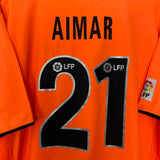 2002/04 VALENCIA AIMAR #21 AWAY SHIRT (XL) NIKE