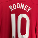 2011/12 MANCHESTER UNITED ROONEY #10 HOME SHIRT (XL) NIKE