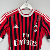 2011/12 AC MILAN *PLAYER ISSUE* HOME SHIRT (S) ADIDAS