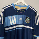 2011/12 ARGENTINA MESSI #10 AWAY SHIRT (XL) ADIDAS