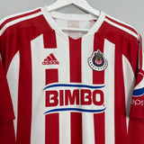 2011/12 CHIVAS GUADALAJARA HOME SHIRT (L) ADIDAS