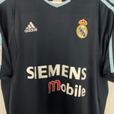 2003/04 REAL MADRID ZIDANE #5 AWAY SHIRT (M) ADIDAS