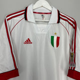 1999/00 AC MILAN *BNWT* PLAYER ISSUE CENTENARY L/S AWAY SHIRT (XL) ADIDAS