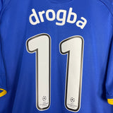 2008/09 CHELSEA DROGBA #11 C/L HOME SHIRT (XL) ADIDAS