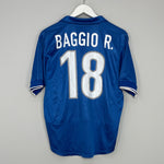 1998/99 ITALY BAGGIO #18 HOME SHIRT (M) NIKE