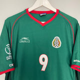 2002/03 MEXICO J.BORGETTI #9 HOME SHIRT (XL) ATLETICA