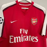 2008/10 ARSENAL FABREGAS #4 C/L HOME SHIRT (XL) NIKE