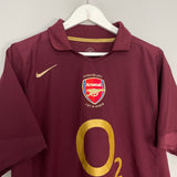 2005/06 ARSENAL FRIEMAN #18 HOME SHIRT (S) NIKE