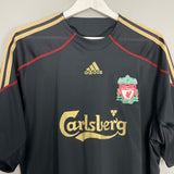 2009/10 LIVERPOOL GERRARD #8 AWAY SHIRT (XL) ADIDAS