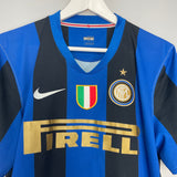 2008/09 INTER MILAN HOME SHIRT (L) NIKE