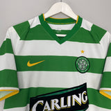 2008/10 CELTIC NAKAMURA #25 HOME SHIRT (M) NIKE