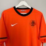 2010/11 NETHERLANDS HUNTELAAR #17 HOME SHIRT (XL) NIKE