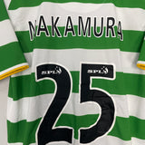 2008/10 CELTIC NAKAMURA #25 HOME SHIRT (M) NIKE