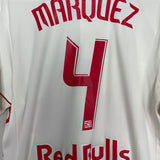 2010/11 NEW YORK RED BULLS MARQUEZ #4 HOME SHIRT (L) ADIDAS